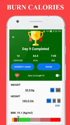 Lose Weight In 30 Days android App screenshot 0