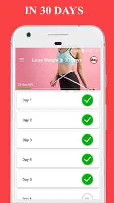 Lose Weight In 30 Days android App screenshot 9