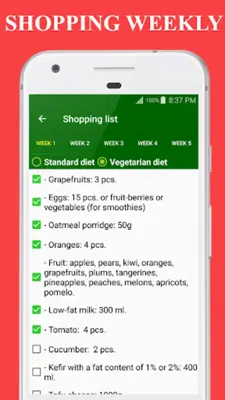 Lose Weight In 30 Days android App screenshot 6